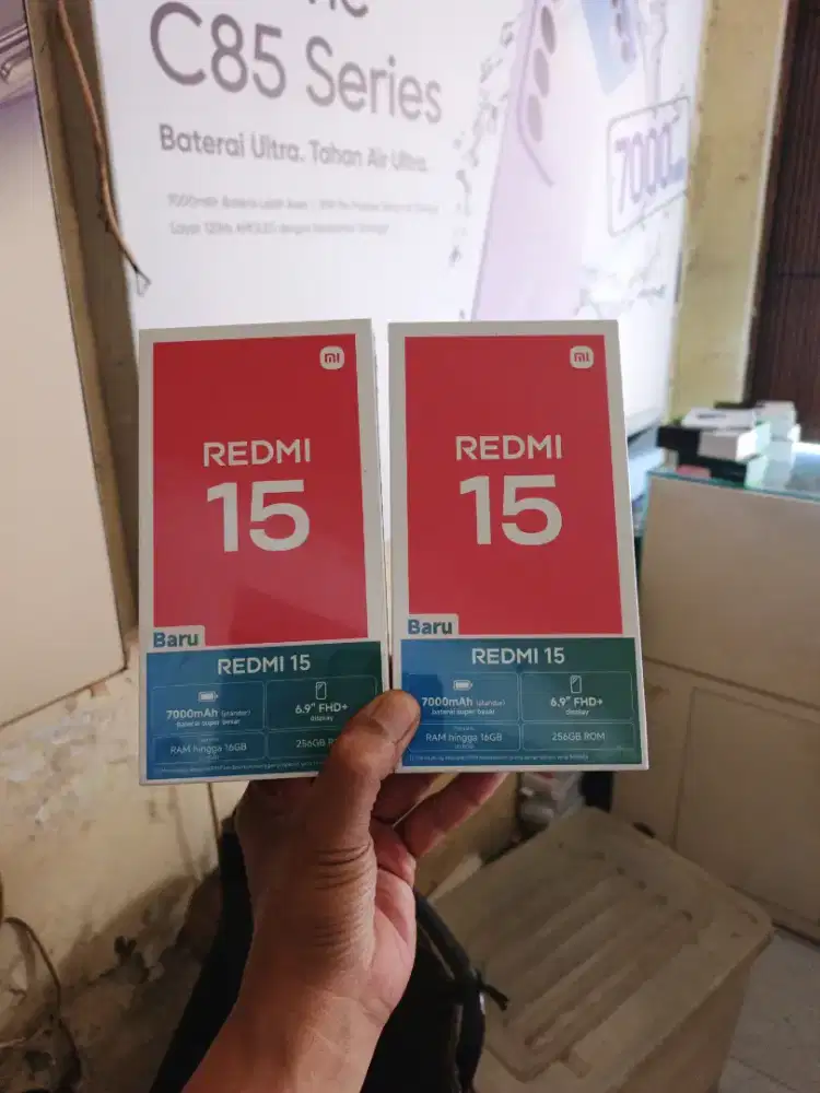 [ fast respon WA ] Xiaomi Redmi 15 NFC 8+8/256 Garansi resmi 15bln
