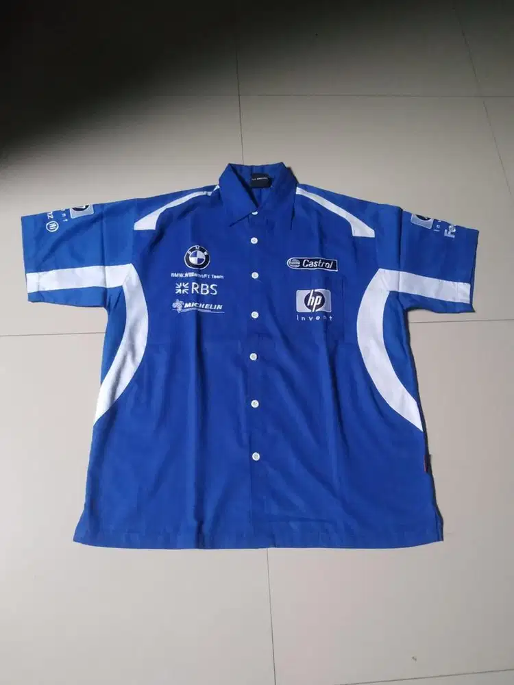 kemeja biru keren f1