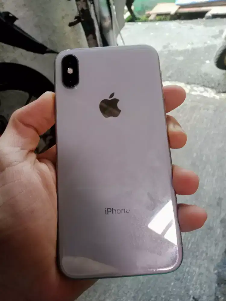 iphone x 64gb silver