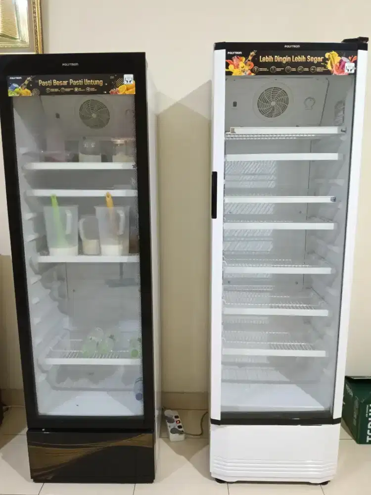 Dijual showcase Polytron 4 rak (2 Unit)