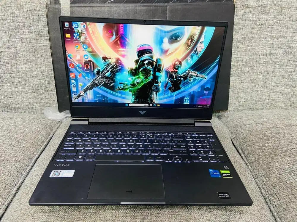 LAPTOP HP VICTUS 15 Intel CORE i5-12500H RAM 16-512 GB GTX 1650 LIKNEW