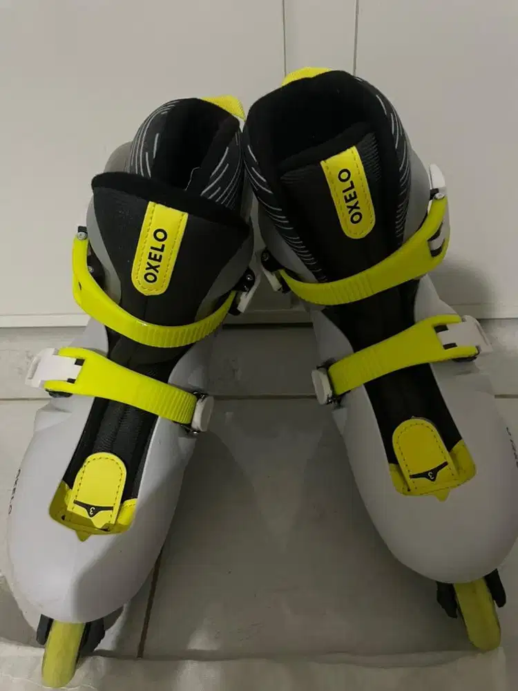 Roller blades or inline skates