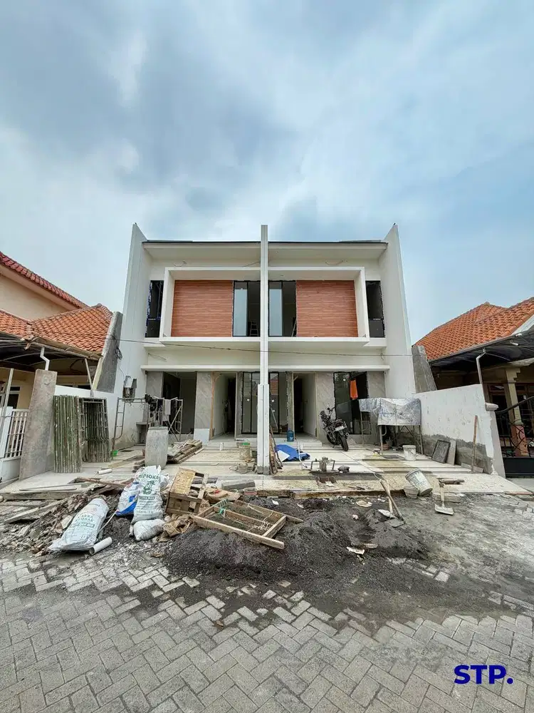 2 unit, Rumah baru modern di Wisma Mukti