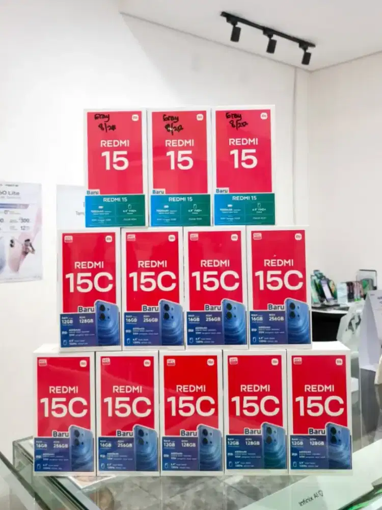 REDMI 15C 8/256GB Baru