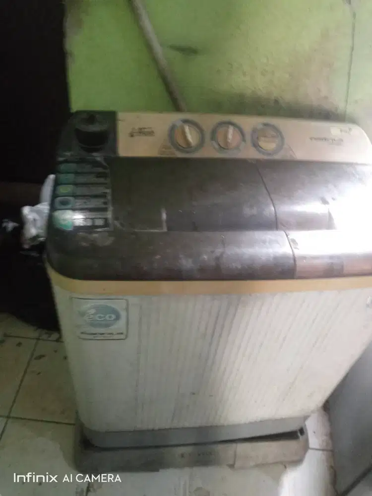 Mesin Cuci Panfila + Alas merk Bervin