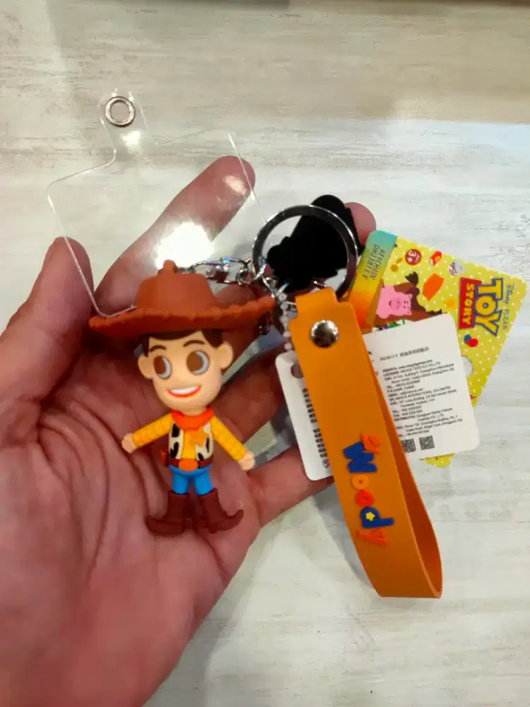 Mecusa Disney Pixar Key Chain Toy Story Woody