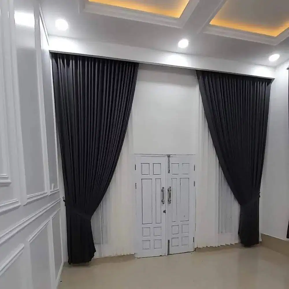 Gorden Minimalis Untuk Rumah Kantor Apartemen Vitrase Korden Wallpaper