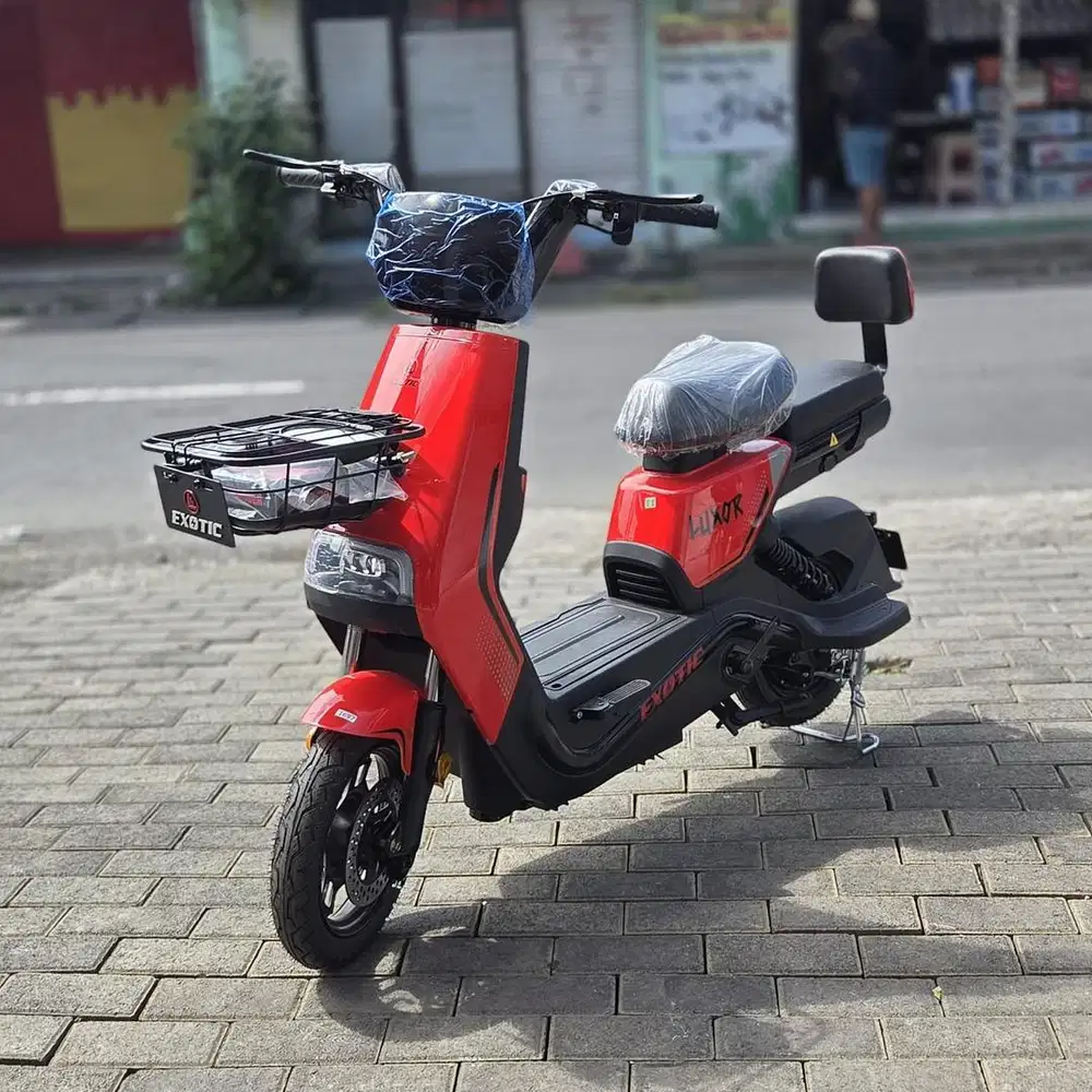 EXOTIC LUXOR SEPEDA LISTRIK TERBARU CICILAN FREE 2x