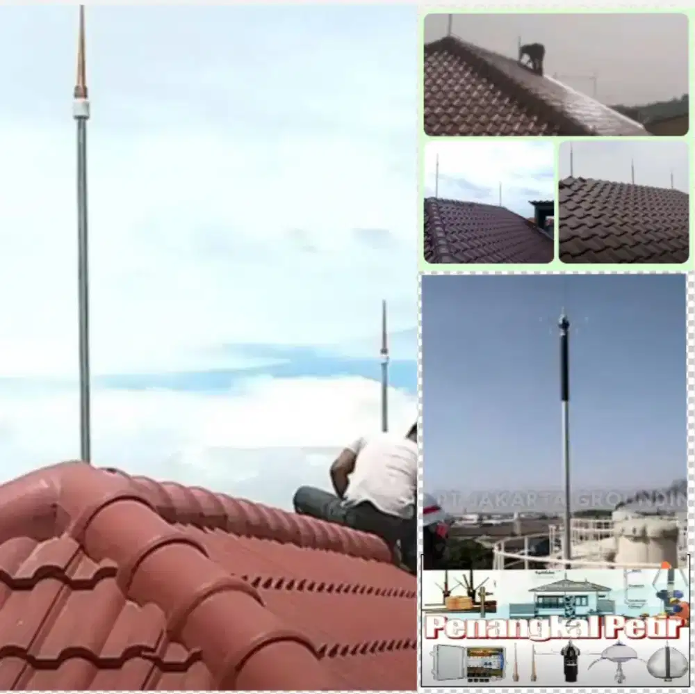 Pusat ahli jasa pasang penangkal petir dan grounding mesin