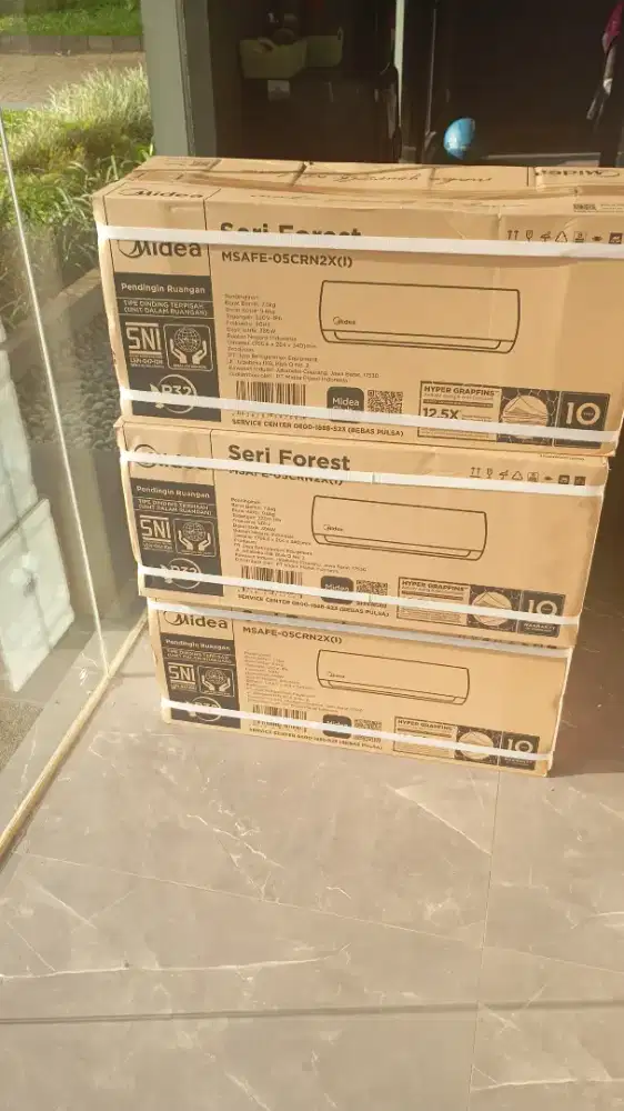 Dijual Ac midea 1/2 PK