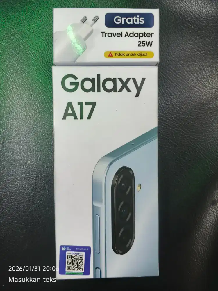 Jual Samsung a17 like new baru buka segel 2 hari bisa cek lsg ke smsg