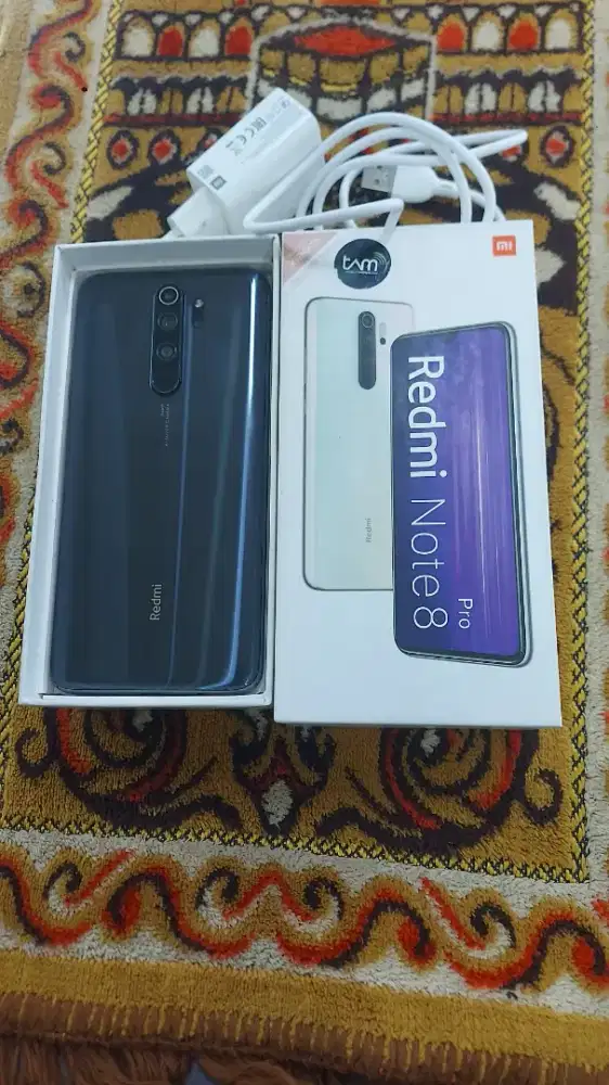 Redminote 8 pro ram 6/128gb full ori