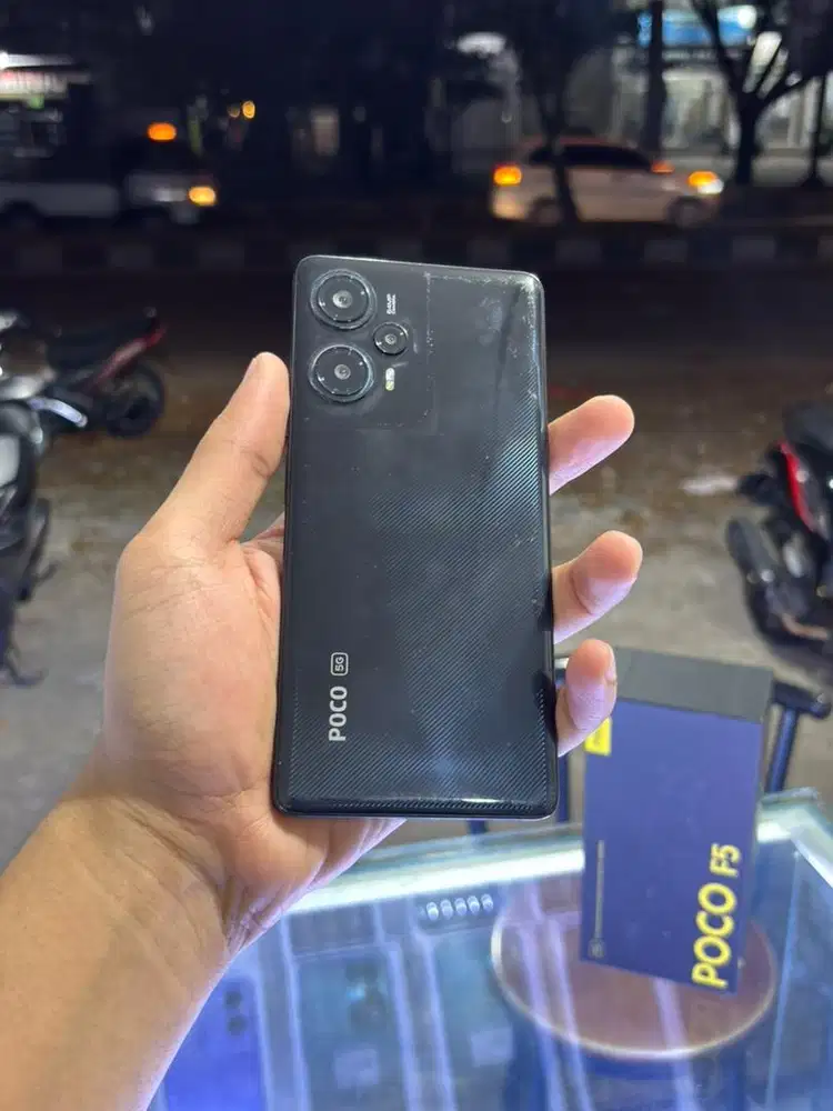 Poco F5 Ram 12/256, Kondisi Mulus, Lengkap, Bergaransi.