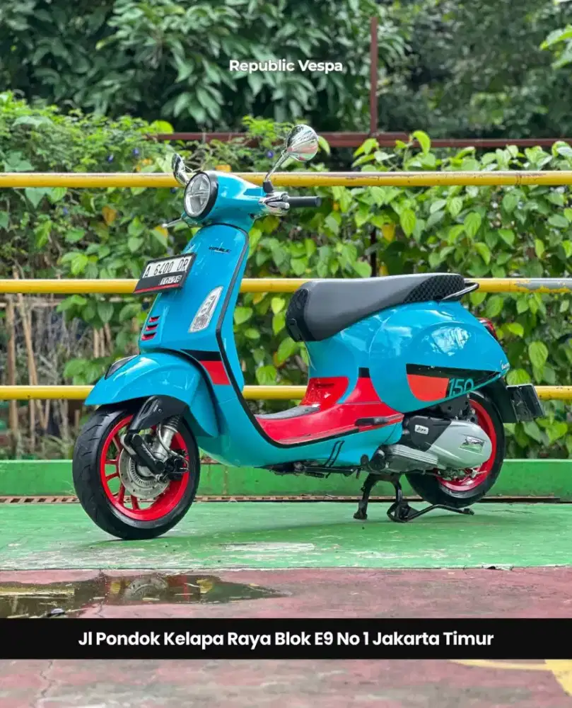 DIJUAL VESPA PRIMAVERA COLOR VIBE 150 IGET ABS LED TH 2023 LIIMITED