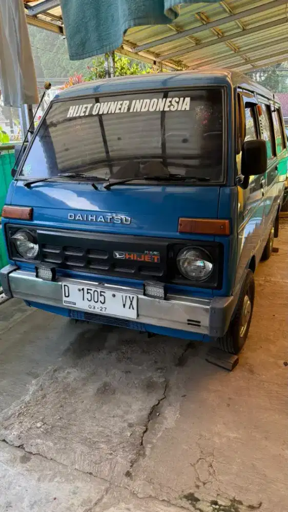 Hijet 1000 karoseri new armada tahun 84 mulus antik jarang ada