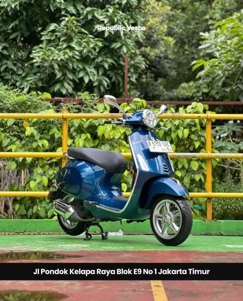 DIJUAL VESPA PRIMAVERA NEW MODEL 150 IGET ABS LED TH 2024 LIKE NEW