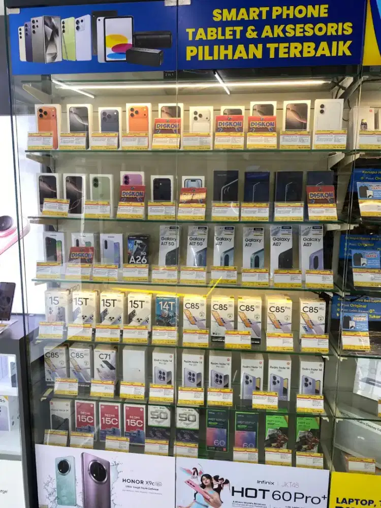 Ready All Brand HP #BisaCicilanPakaiKREDIVO