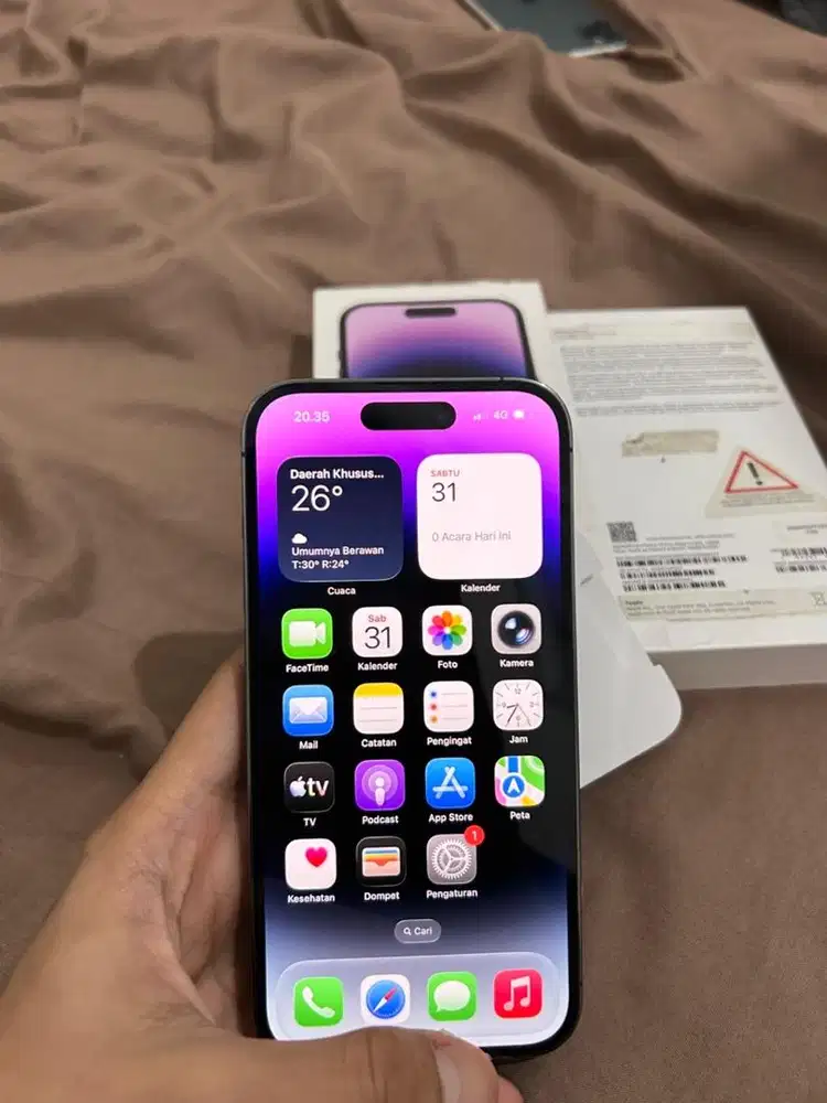 Apple iphone 14 pro 128 gb ibox resmi PA/a