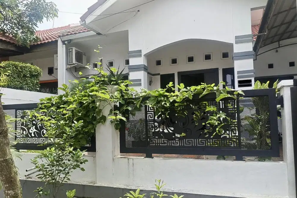 Pagar besi bekas SECOND hollow galvanic laser cutting minimalis klasik