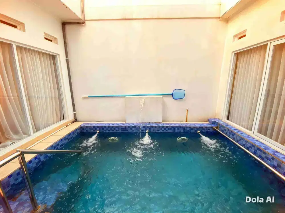 MURAH ADA KOLAM RENANG FULL FURNIDHED ARCAMANIK CISARANTEN