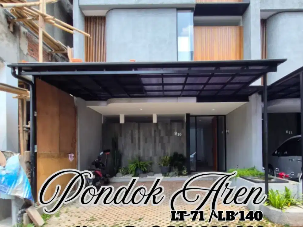 RUMAH DIJUAL DALAM CLUSTER EXCLUSIVE BINTARO