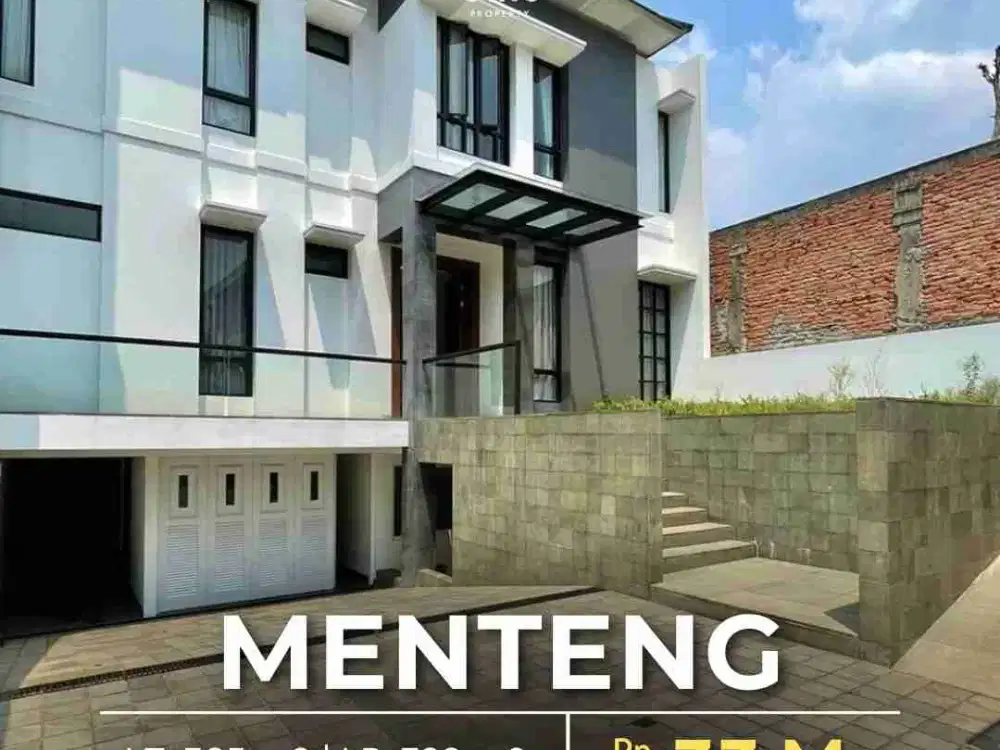 Rumah Modern Minimalist Prime Area di Menteng Jakarta Pusat