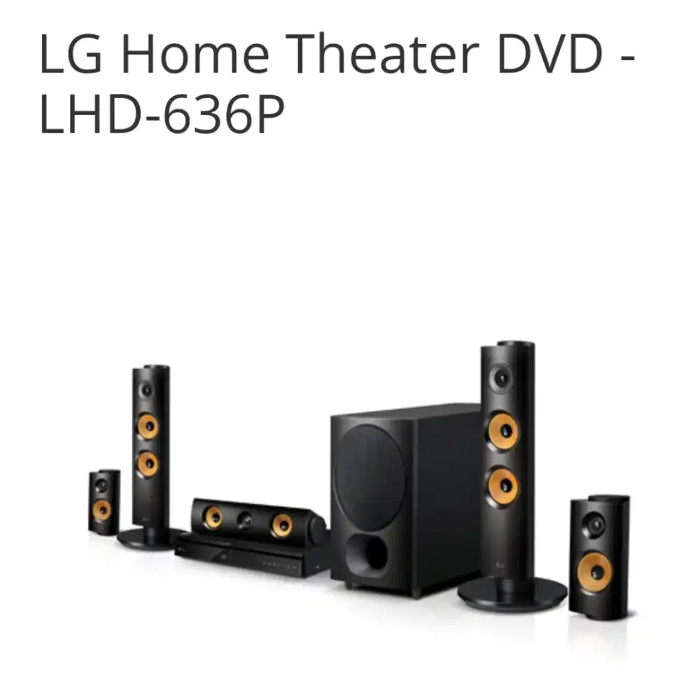 Home Theater LG LHD-636P