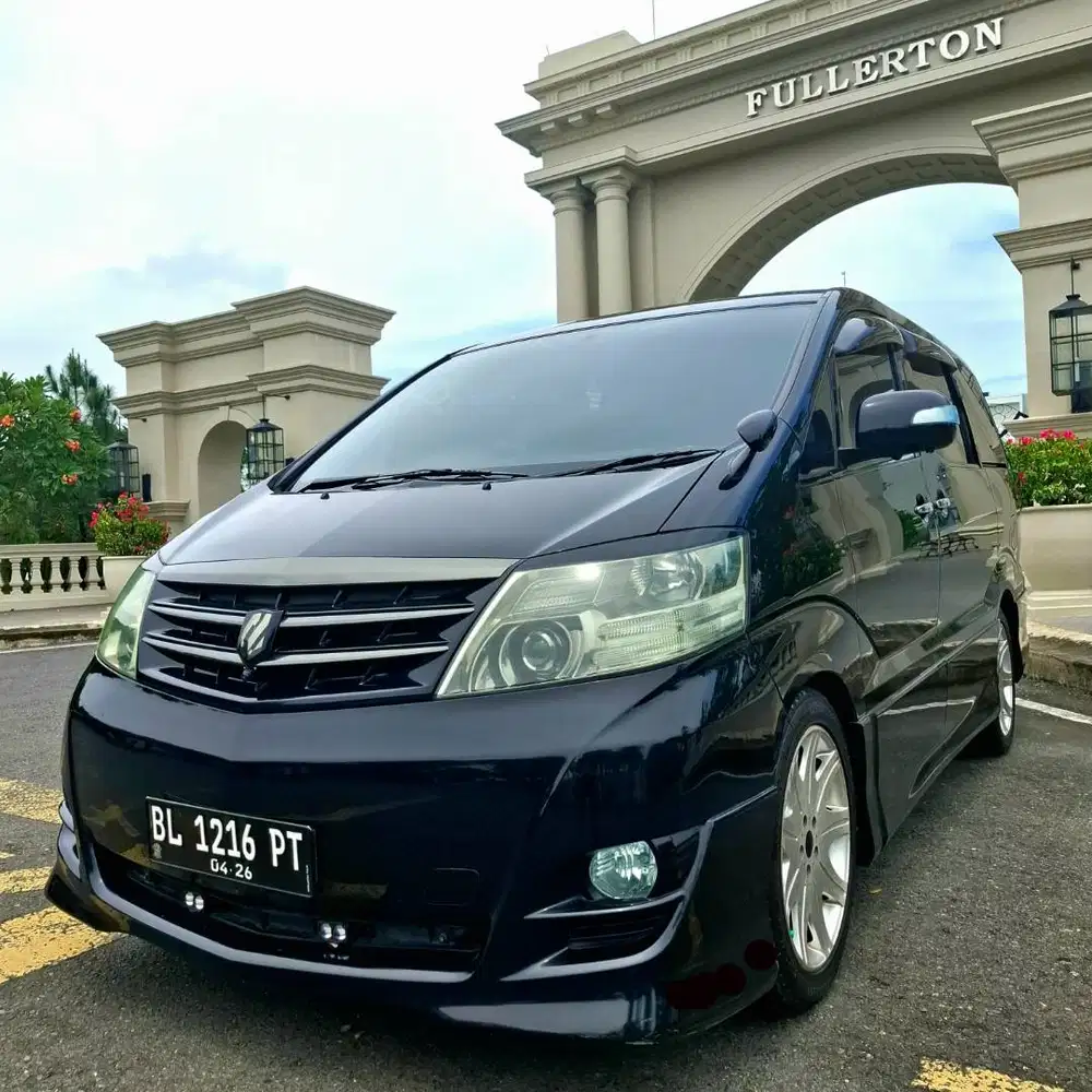Dijual Toyota Alphard V premium sound 2008 A/T