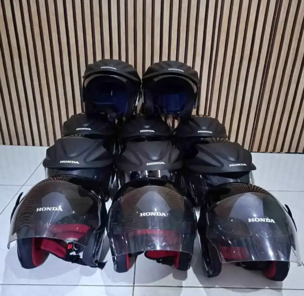 Helm ORI HONDA KONDISI BARU