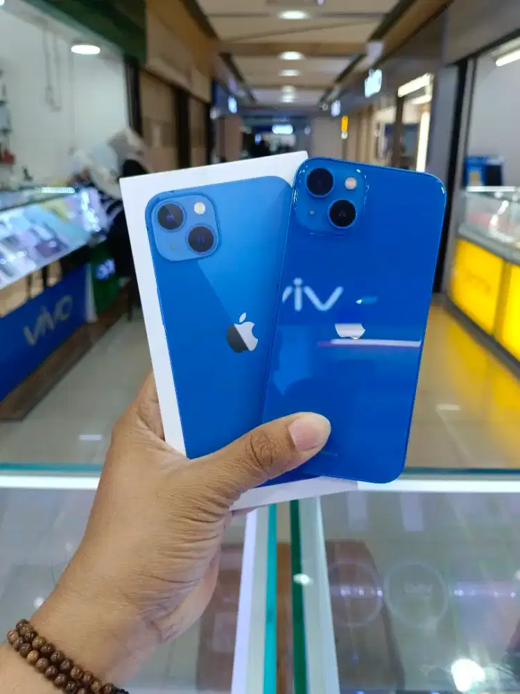 Iphone 13 128 iBox Blue BH 88% Second Super Like New 99,9%&Normal Poll