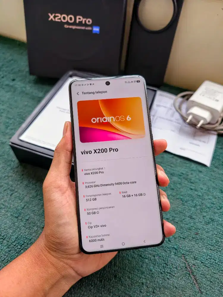 Vivo X200 Pro 16/512 Garansi Aktif