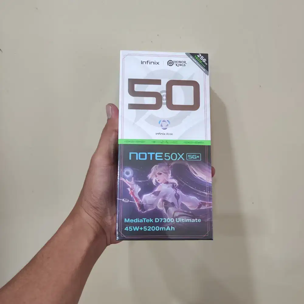[ Fast respon WA ] Infinix Notr 50x 5G 8+8/256 Garansi resmi 1thn
