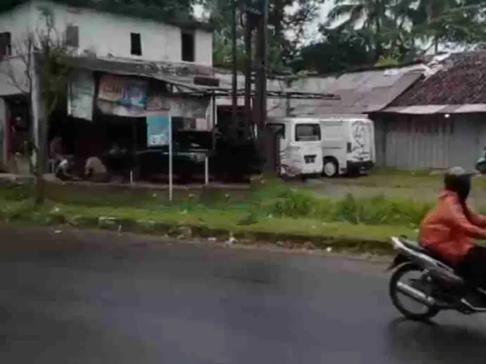 Dijual murah tanah kavling 4,585 m, siap bangun pinggir jalan raya di kota Sukabumi Jawa Barat