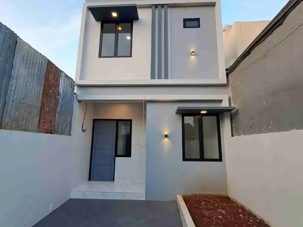 Dijual Rumah Modern Free BPHTB  Dekat Gerbang Toll Cinere Depok