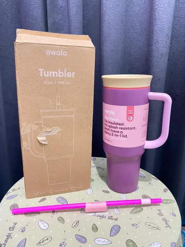 Owala Tumbler 40oz Smell The Roses Original