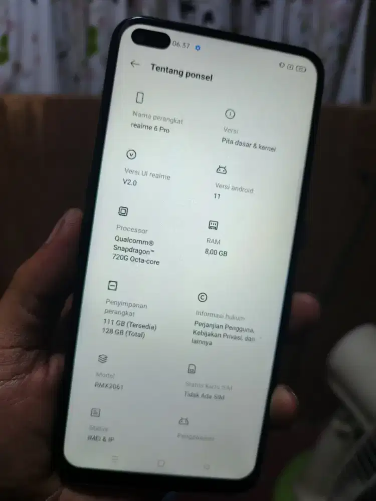Realme 6 pro ram 8/128