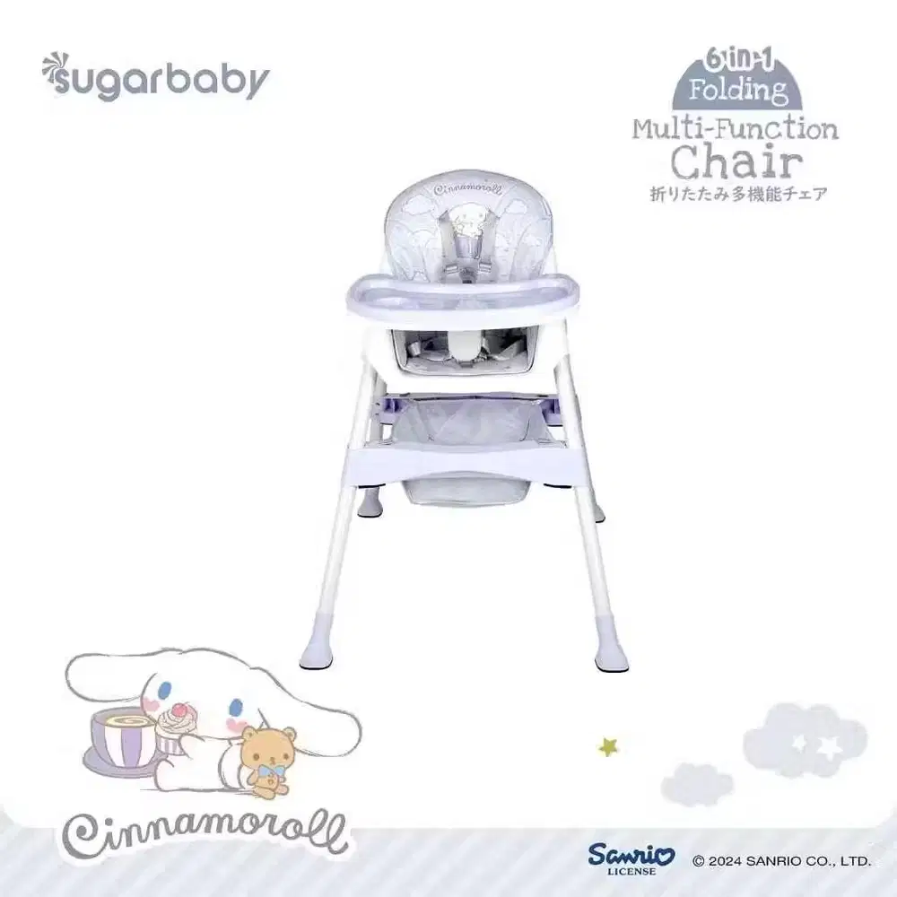 Baby chair sugar baby 6in1 sanrio series