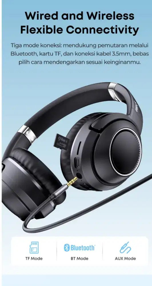 Headphone Bluetooth OLIKE H1S