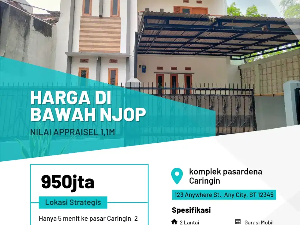 murah bangett rumah di pasardena Caringin Bandung