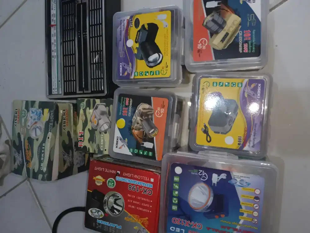 Senter kepala kiseki