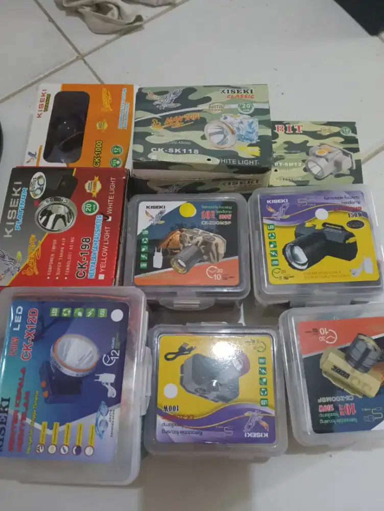 Senter kepala kiseki