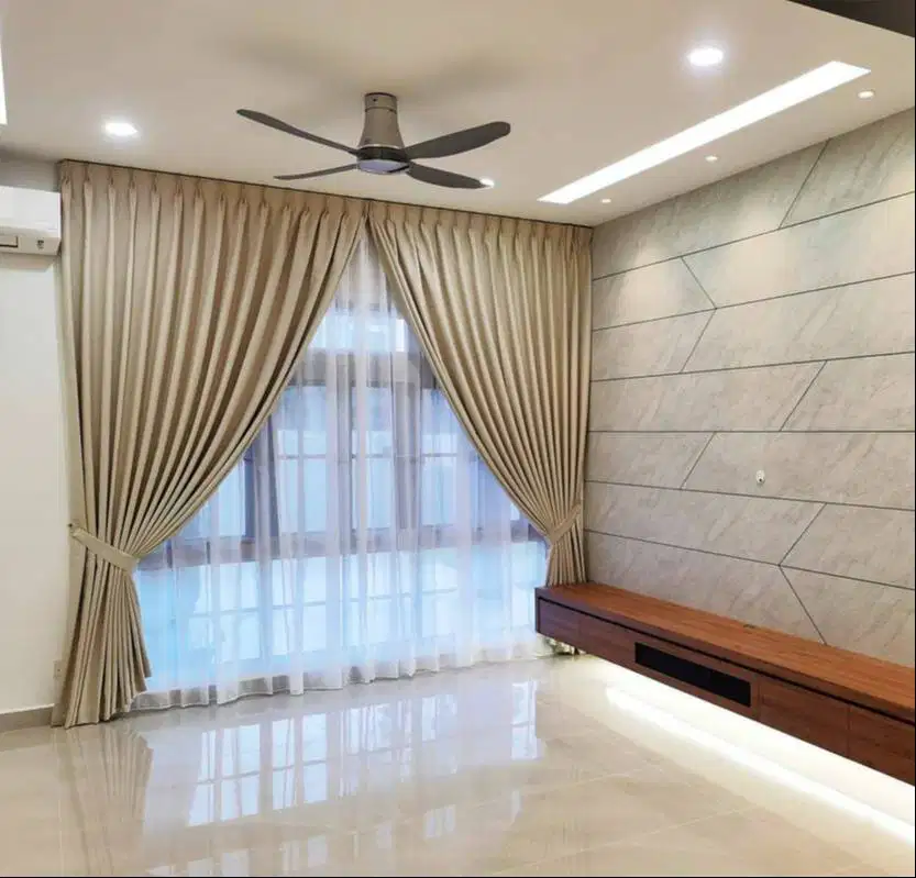 Jasa Tirai Gorden Jendela Gordyn Mewah Hordeng Model Terbaru Murah