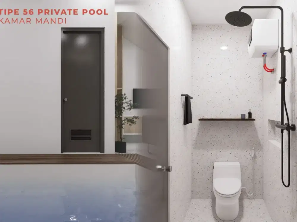 Investasi Villa Private Pool | Disewakan atau Dihuni | Gampang menuju Malioboro