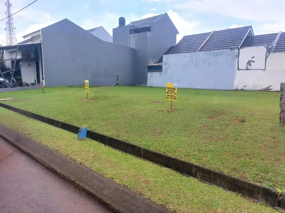 2 Kavling Gandeng The River Cluster Fontana Parung Panjang Bogor