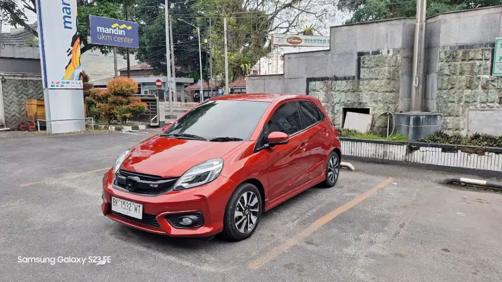 Brio RS manual tahun 2017