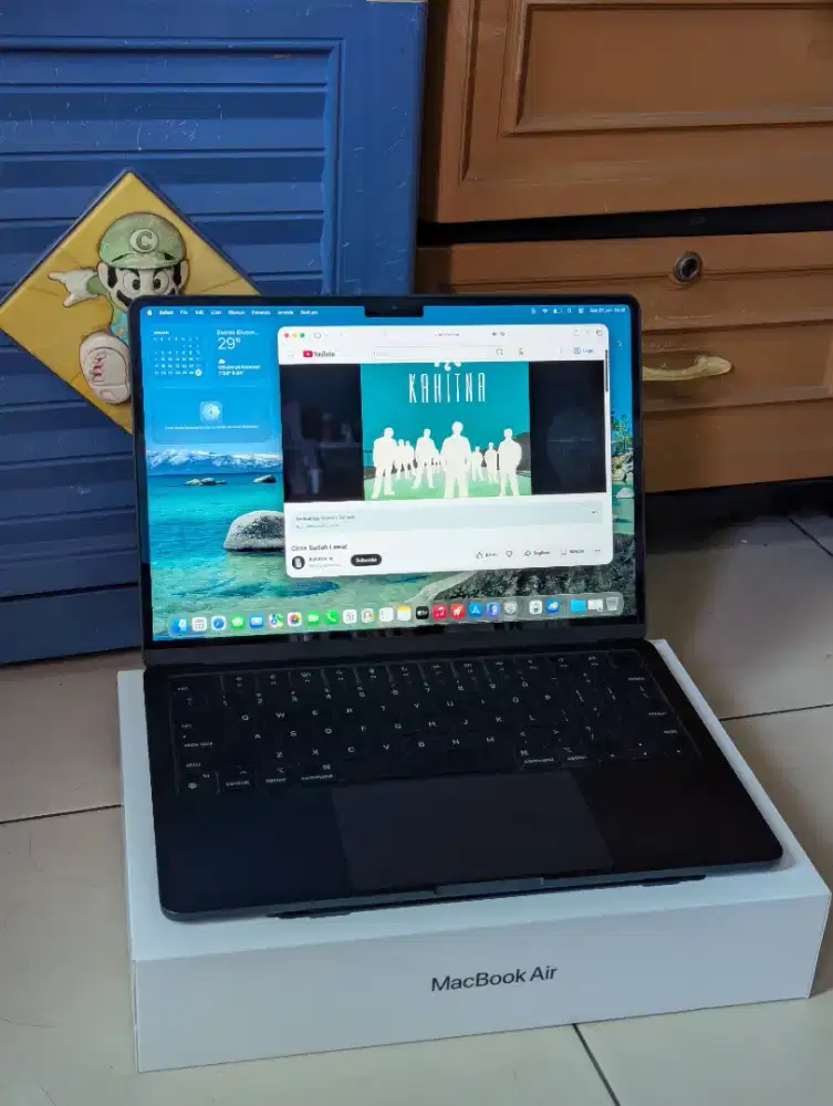 Macbook Air M2 8/256gb Fullset Ibox