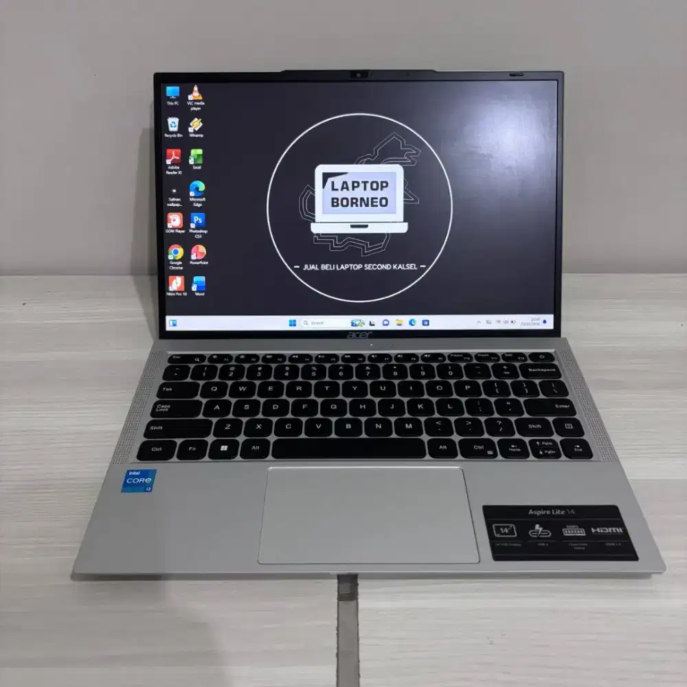 LAPYOP ACER ASPIRE LITE I3 GEN 12 DAM 8GB SSD 512GB LAYAR FHD IPS