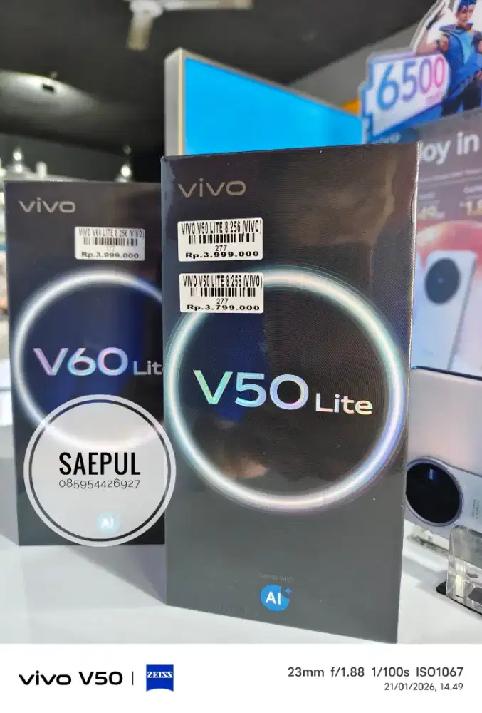 New vivo V50 lite 8/256GB