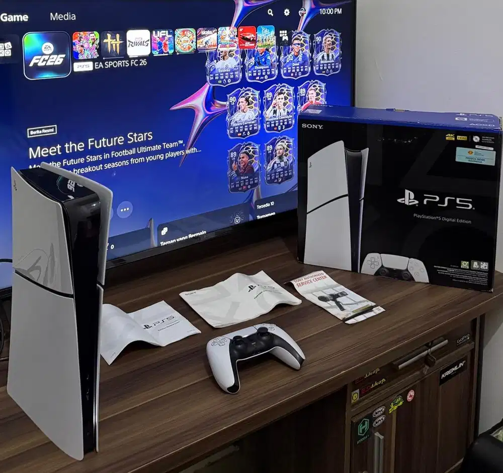 PS5 Slim Digital 1TB + FC26 (Mulus)