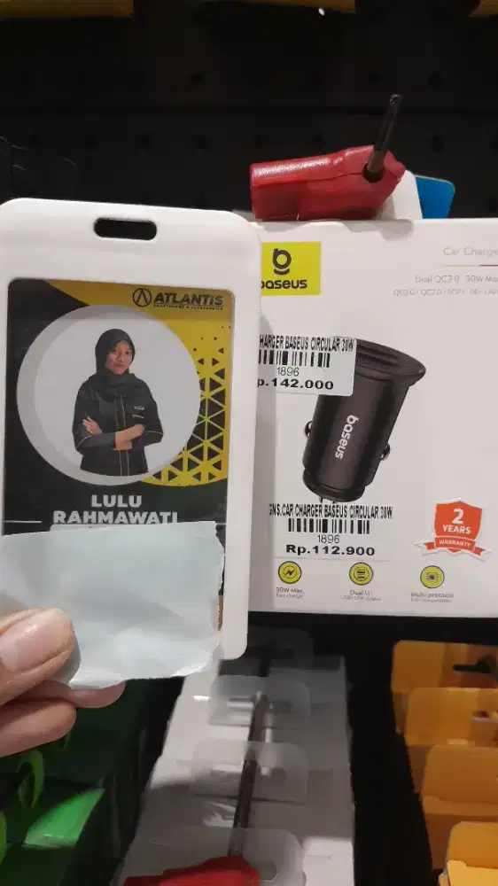 CAR CHARGER BASEUS CIRCULAR 3PW